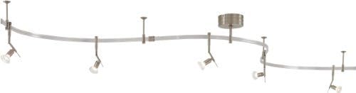 George Kovacs P4035-084, 5 Light Monorail Kit, Brushed Nickel by Kovacs