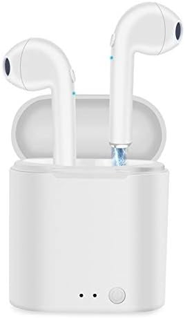 Teconica MF2 Wireless Bluetooth Double Earphones Twins Earpieces Stereo Music Headset for All Android,iOS & Windows Device (Random Colour)