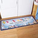 Collections Etc Loads of Fun Laundry Room Floor Mat