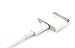 Keklle Lightning 8 Pin Female to 30 Pin Male Adapter Connector for iPhone, iPad and More (White)