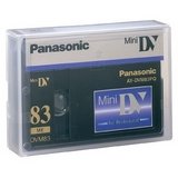Panasonic 83/55 Minute Professional Quality Mini-DV Digital Tape.