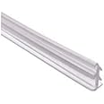 Shower Door Replacement Glazing Vinyl Spline 100" Long for Sealing Framed Shower Doors,Transparent