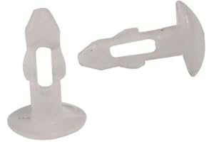 JEJAVU Sunniland Patio- Vinyl Strap Fastener, Rivets for Patio Chairs Vinyl Straps, Pins for Lawn Furniture Straps, Fit 7/32'' Hole, Pack of 100, White