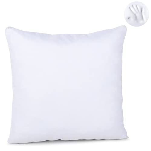 Milliard Pillow Inserts Shredded Memory Foam Cushion Firm & Plush