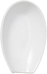 Oggi 5429.1 White Ceramic Spoon Rest - Compact & Dishwasher Safe view 8
