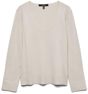 VMSILJE LS V-Neck Pullover GA Noos, Raggio di Luna, M