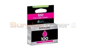 Image of 14N1015 Lexmark 100 Standard-Yield Magenta Ink Tank Model 14N1015