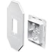 Arlington Industries 8081F-DBL Siding Box Universal Kit Vert Mount