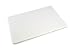 Commercial Plastic Cutting Board, NSF, 18 x 12 x 0.5 Inches, White primary
