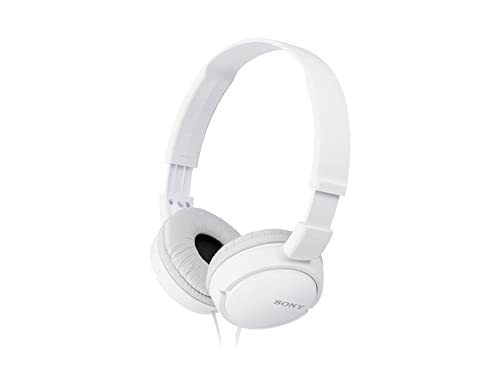 Mdr-Zx110 - Cuffie On-Ear, Bianco, Cablato