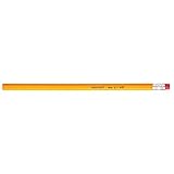 Dixon No. 2 Yellow Pencils, Wood-Cased, Black Core, 12-Count (14402)