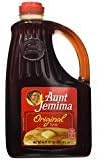 Aunt Jemima Original Syrup 64 Ounce Mega Value Size Bottle - PACK OF 3