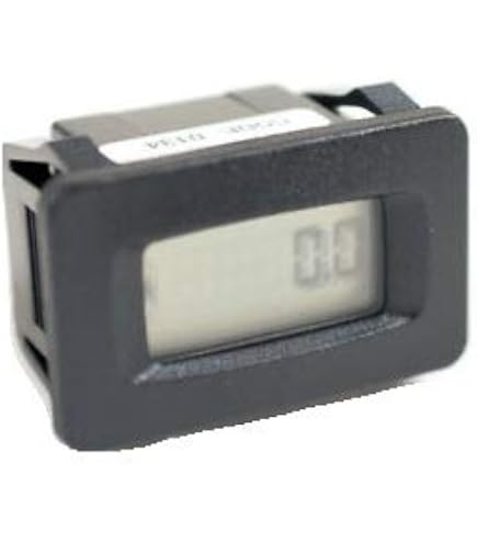 Genuine Grasshopper 141551 Hour Meter – Snap-in For Front & Mid Mount Mowers