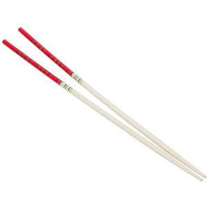 [ 48 ct ] White Soup/Ice Cream Container Cup (8 oz) with Flat Lid Set (Bonus Cooking Chopsticks) (with Bio-Based Spoons (Tomato Red)) - Thumbnail 3