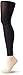 No nonsense Women's Super Opaque Control Top Footless Tight, Black, Medium