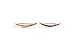 Moon Crawler Cuff Earrings - 925 Sterling Silver with 18K Rose Gold Plating