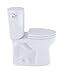 TOTO CST453CEFG#01 Bathroom-Hardware, 1.28Gpf/4.8Lpf, Cotton