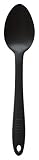 GIR: Get It Right | Heat-Resistant up to 550&iexcl;F | Seamless, Nonstick Small Kitchen Spoons for Mixing, Cooking, and Stirring | Mini - 8 IN, Black