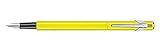 Caran d'Ache 849 Fountn Pen Yellow Fluo Nib F