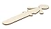 Juvale 100-Pack Wooden People-Shaped Craft Stick Set, 5.8 x 2 x 0.1 Inch DIY Arts, Crafts & Projects Supplies