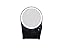 Floxite 15x Lighted Travel & Home Mirror, Black