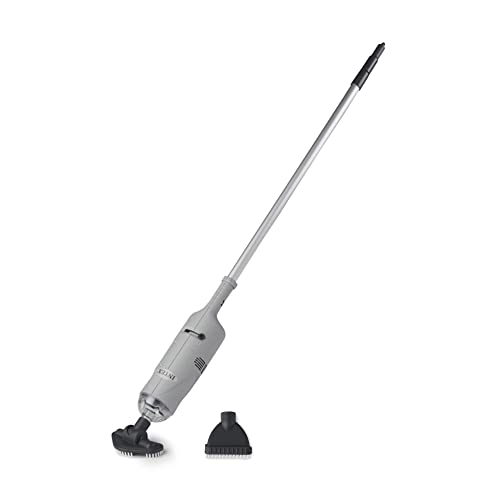Intex 28620NP – Wiederaufladbarer Staubsauger für Pools und Spas, mit 239 cm langer Stange und zwei Saugköpfen, Kunststoff, Grau