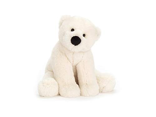 Jellycat Perry Polar Bear Small - L: 16 cm x l: 10 cm x h: 19 cm