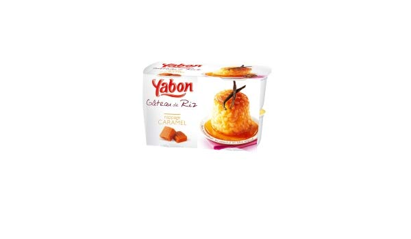 Yabon Gateau De Riz Au Caramel Biscuite 4x125g Amazon Ca Grocery Gourmet Food