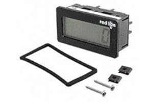 Red Lion Controls/N-Tron DT800000 Tachometer LCD 5 Char 3.6V Panel, DT8 (Lith), Reflective,