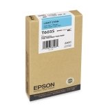 Genuine OEM brand name Epson T6035 Stylus 7000/7880/9800 Light Cyan Ink T603500