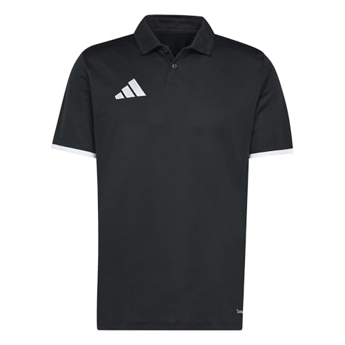 Homme Entrada26 Polo Shirt, Black/White, L