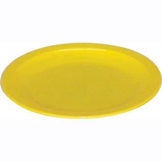 Kristallon CB767 Plates, Kristal Lon, Polycarbonate, 230 mm, Yellow