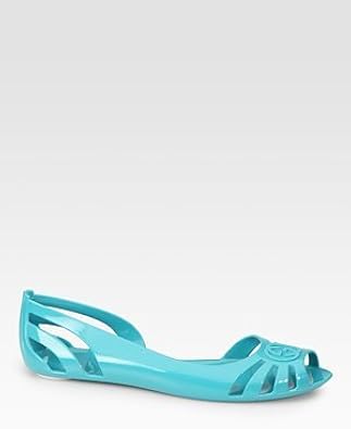 gucci marola jelly flats