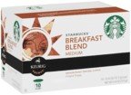 Starbucks Sbux Kcup Brkfst Blnd 10 count (Pack Of 6)