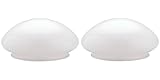 Westinghouse 85613 Shade, 2 Pack, White, 2 Count