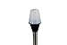 Pactrade Marine All-Round Boat Navigation Lights - 9.5-Inch LED White Stern Light (Surface Mount, Fold-Down Base) - Boat Accessories for Pontoon, Yacht, Kayak