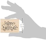 Art Stamps FH59 Christmas Stamps Happy Birthday Sparkles Black Birthday Crafts view 4