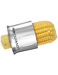 Corn Stripper -LOVKITCHEN Circular Threshing Creative Stainless Steel Corn Scraper Pitter Corer Peeler Thresher Cob Kerneler Cutter Remover