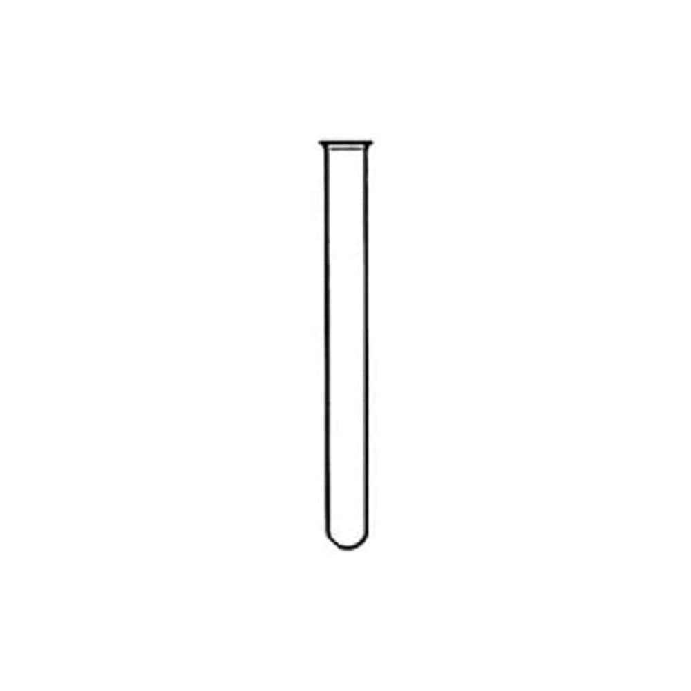 neoLab E-1463 16mm Diameter 130mm Lg Test Tubes Fiolax Glass Round Base (Pack of 100)