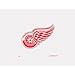 NHL Detroit Red Wings Perfect Cut Color Decal, 4