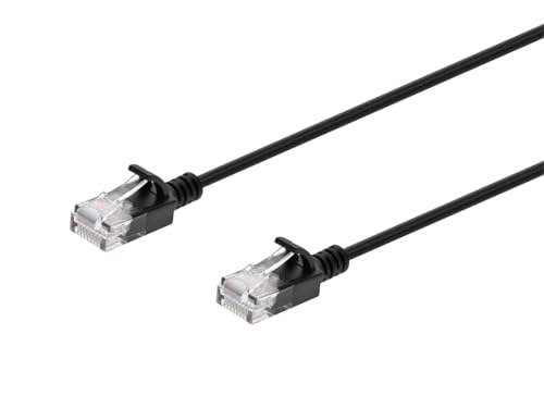 Monoprice Cat6 Ethernet Patch Cable - Ultra Slim UTP 30AWG Stranded Copper Mold…