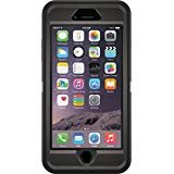 iPhone 6 PLUS 5.5" Case - OtterBox DEFENDER Series Case for Apple iPhone 6 Plus (5.5") Case Only - Holster Not Included - Non-Retail Packaging (Black)