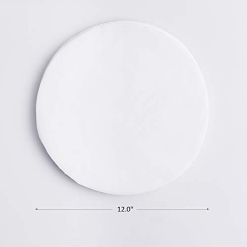 100 PCS Parchment Paper, 12 Inch Round Baking Paper Liners, Unbleached Barbecue Paper Baking Sheets for Cooking, Steaming, Baking Cakes, Cookies, Pastries, Dutch Oven, Air Fryer, Tart Pan and BBQ