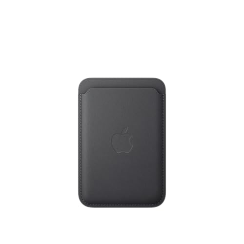 Apple iPhone Feingewebe Wallet mit MagSafe – Schwarz 