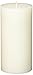 6 Inch White Pillar Candle