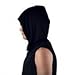 Mens Sleeveless Pure color Hoodie T-Shirt Hooded Tank Top Cotton Hoodies