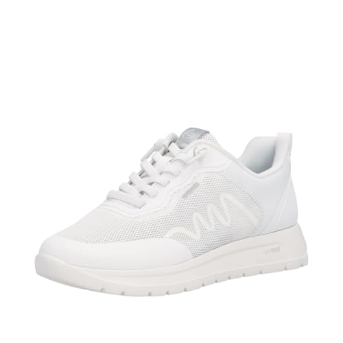 Rieker Zapatillas para Mujer, D2V04, Color Blanco, Talla 41 EU