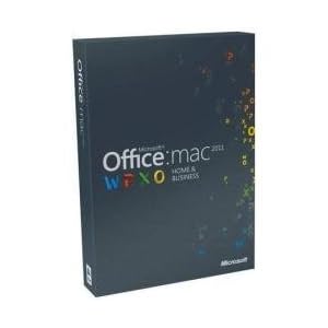 Volledige versie Office Home & Business Edition 2011 / Mac / Engels / DVD / 1 licentiekey