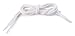 OrthoStep Flat Dress White 54 inch Shoelaces 2 Pair Pack