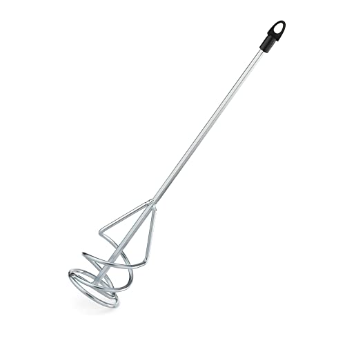 Navaris Mortar Mixer for Drill Zinc Plated Heavy Duty Cement Mixing